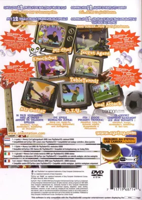 EyeToy - Play 2 (Japan) box cover back